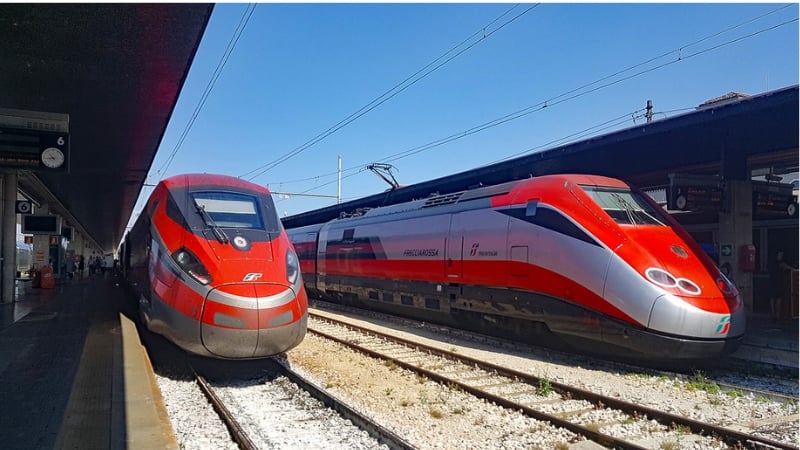 frecciarossa high speed train italy