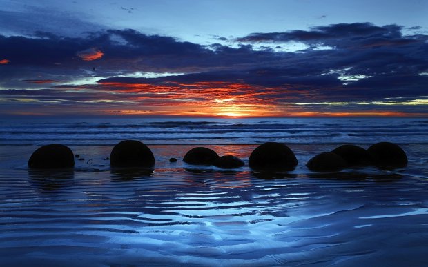 Moeraki Boulders