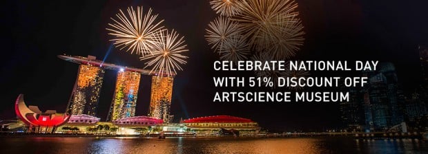 Celebrate Singapore National Day with 51% Discount at ArtScience Museum