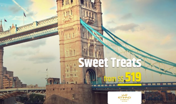 Sweet treats from Etihad Airways and CheapTickets.sg