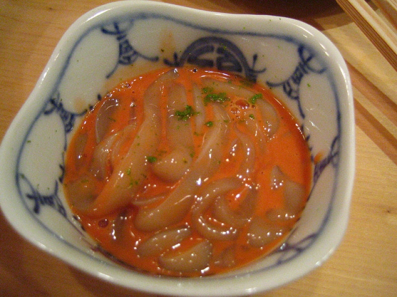Shiokara (Ruột cá muối lên men)