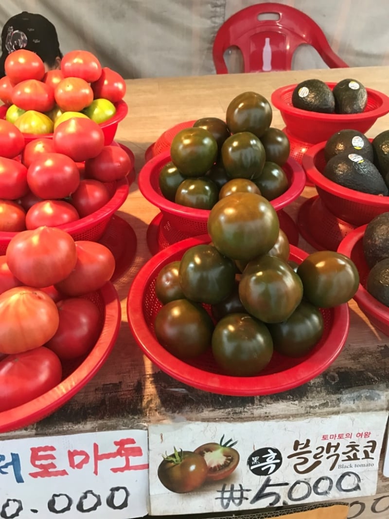 korean fruits in season