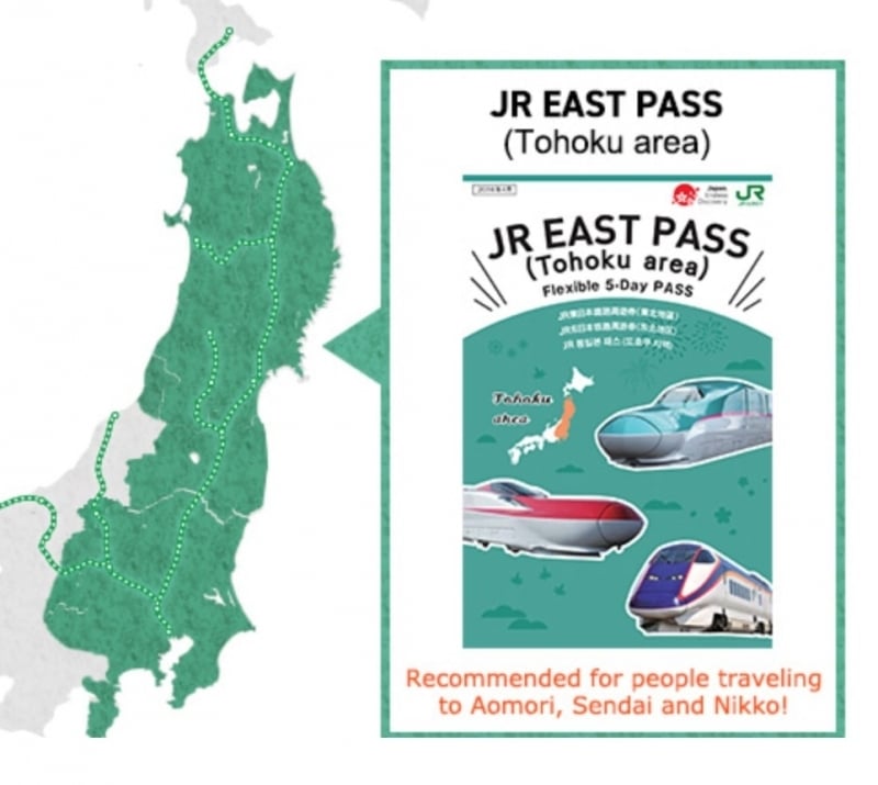 jr east pass (tohoku area)
