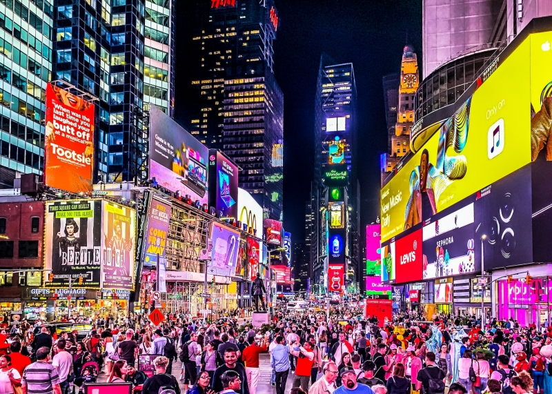 New York Times Square bucket list