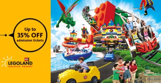 Save Up to 35% Off Admission Tickets to Legoland Malaysia with Maybank