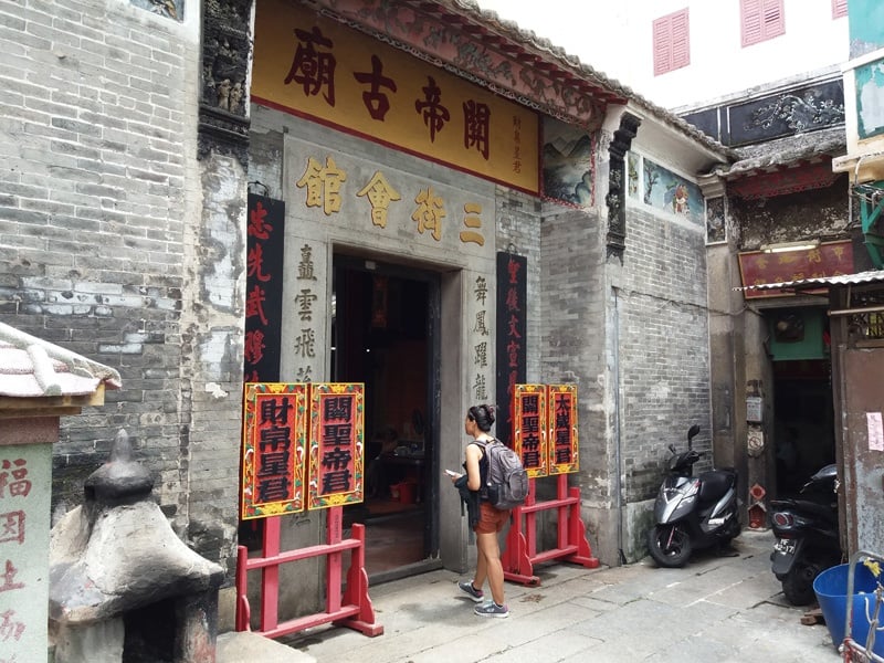 heritage sites of the Historic Centre of Macau