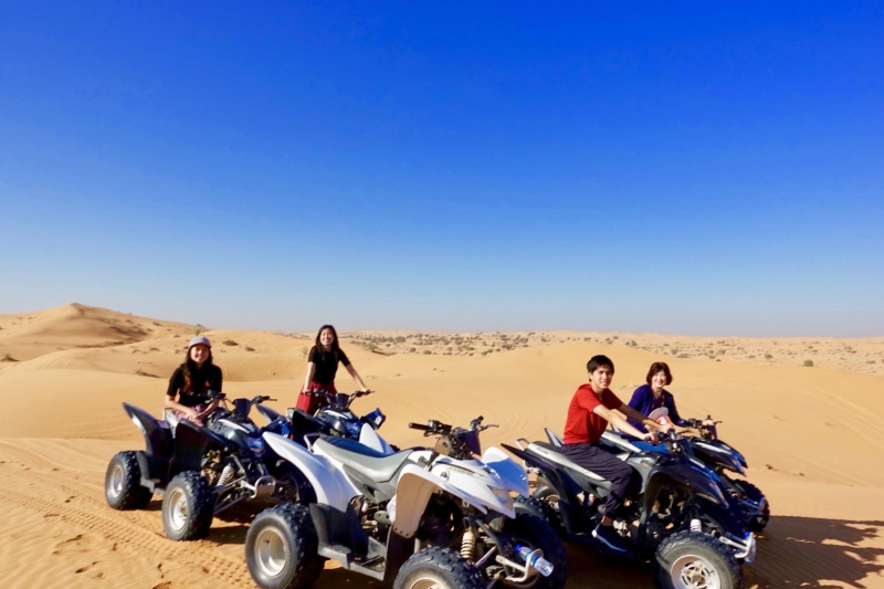 ATV desert safari dubai