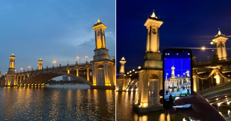 must go putrajaya attraction: Seri gemilang bridge