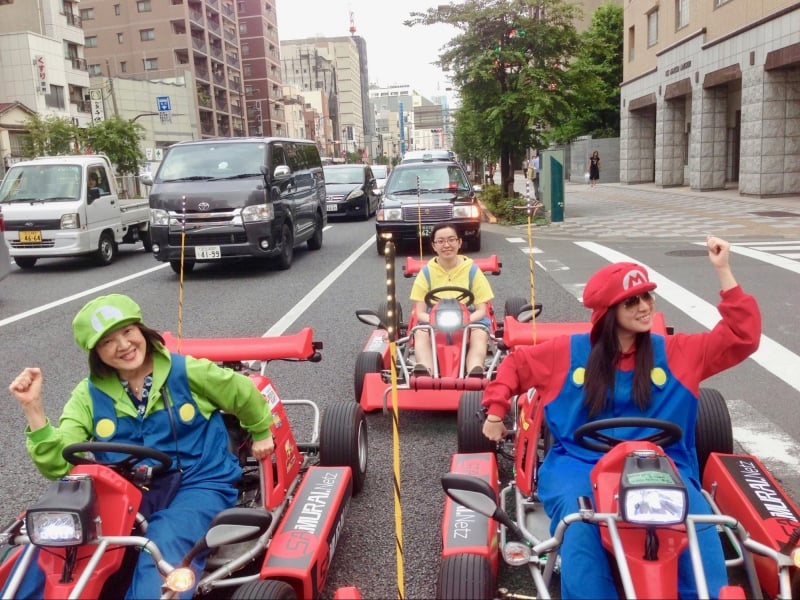 mario kart japan