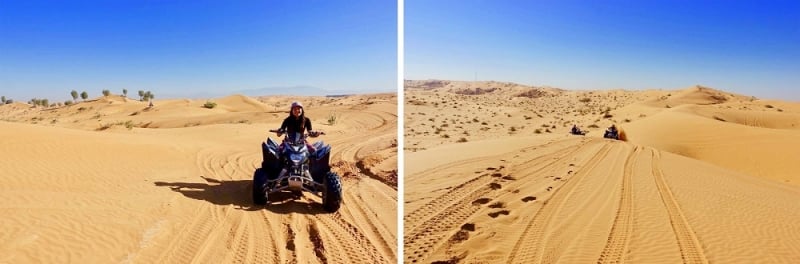 ATV desert safari