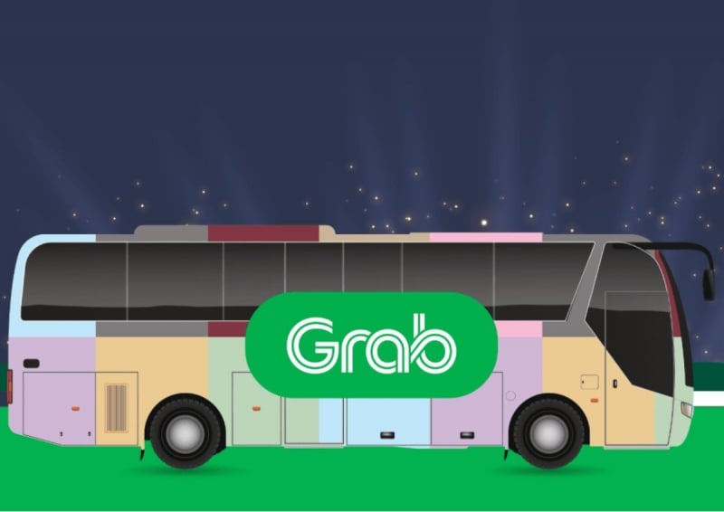 grab shuttle bus services singapore 