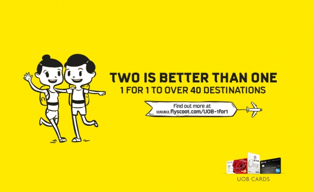 Two is Better than One when you Scoot to your Next Getaway with UOB Card