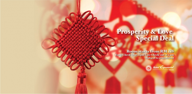 Chinese New Year 2019 Special Room Offer in Hotel Equatorial Penang