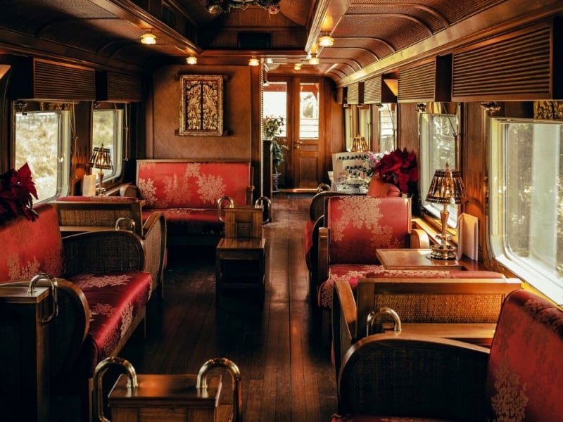 Eastern and Oriental Express, interior
