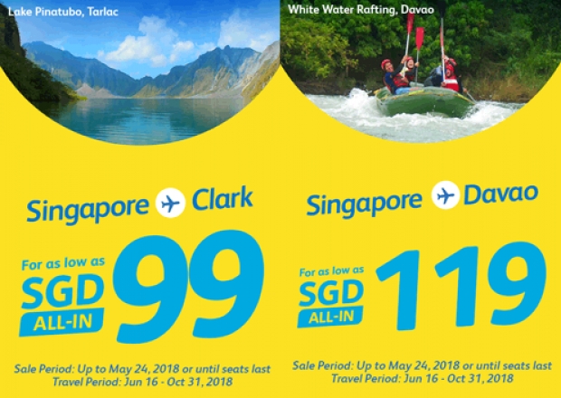 Fly to Philippines with Cebu Pacific from SGD95 1