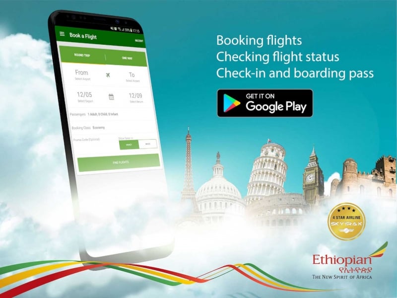 ETHIOPIAN AIRLINES APP