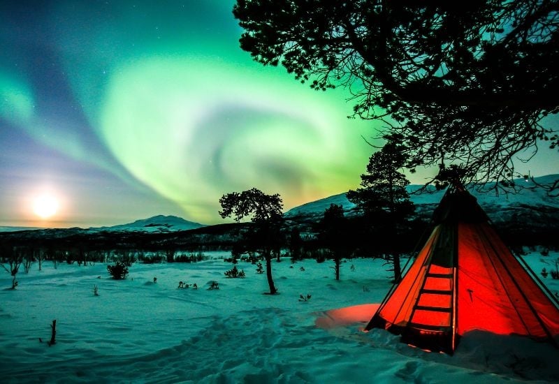places to see northern lights