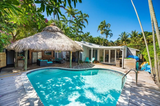 outstanding poolside of Airbnbs in Miami