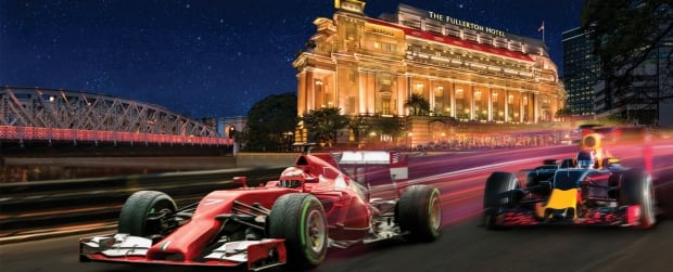 A Grand Prix View Staycation in The Fullerton Hotel Singapore from SGD810
