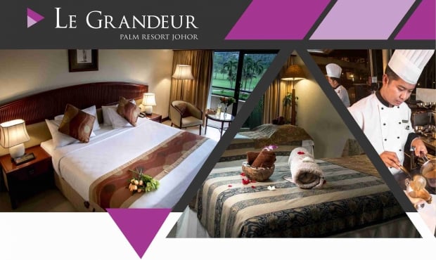 WEB DEAL - Bed & Breakfast Offer at Le Grandeur Palm Resort Johor