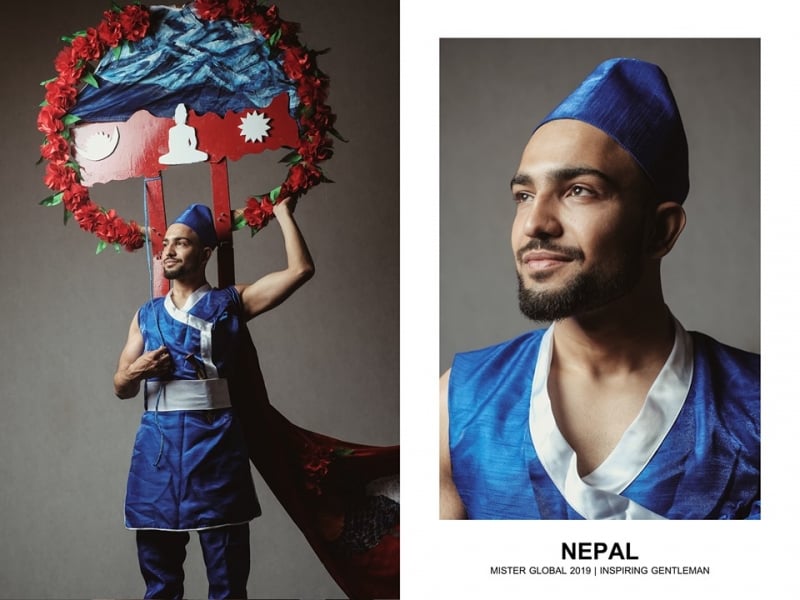 mister global: nepal