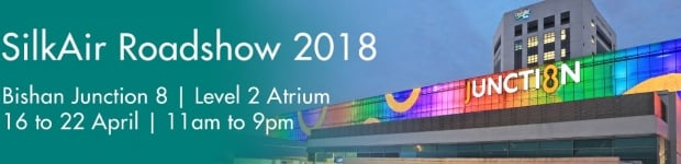 SilkAir Roadshow 2018 with MasterCard all-in return fare from SGD119