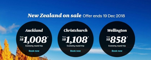 New Zealand Adventures Await - Fly now with Air New Zealand from SGD858