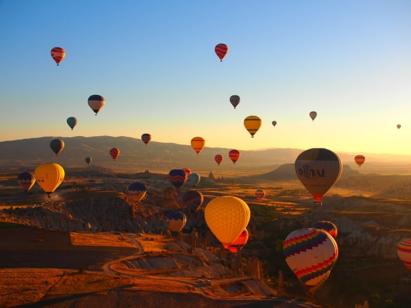 hot air balloon rides for 2 people