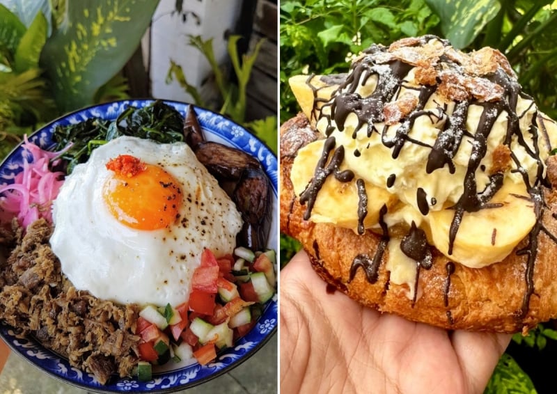 Masa by Barefoot rice bowl and croissant