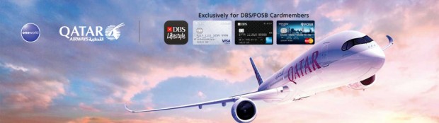Enjoy 10% Off to Select Qatar Airways Flights with DBS/POSB Card