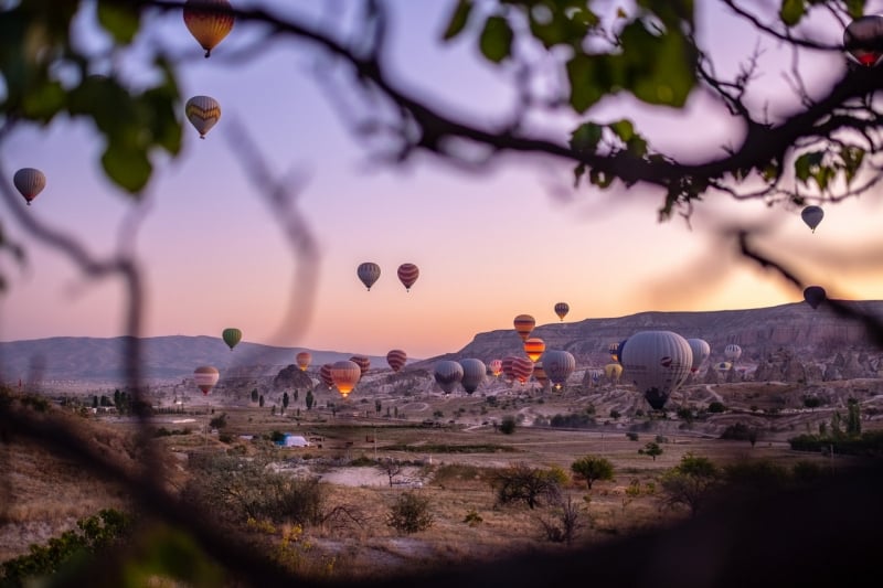 hot air balloon