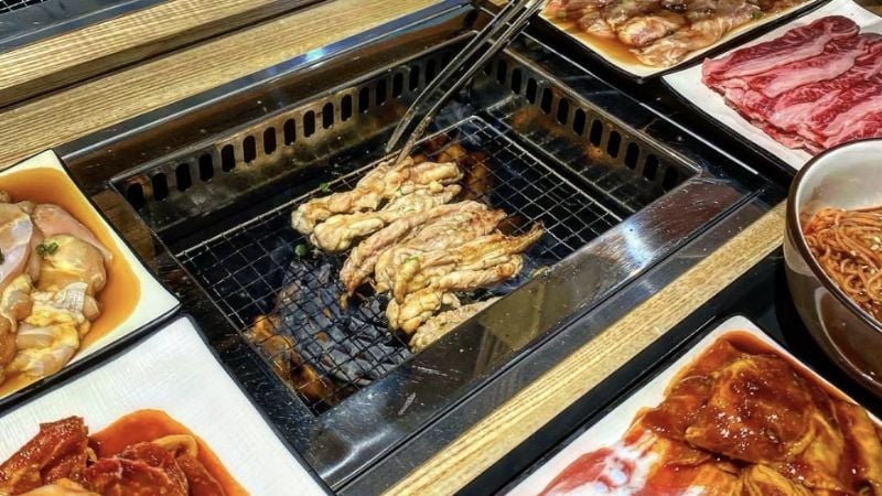 solo BBQ in Korea