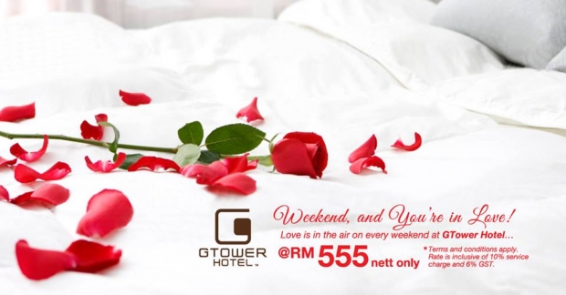 Weekend, and you're in Love Staycation in G Tower Hotel