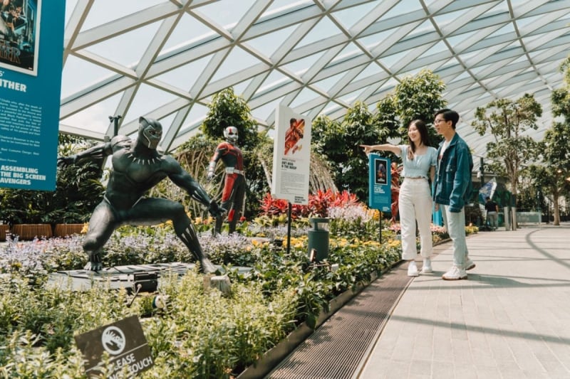 marvel avengers at jewel changi