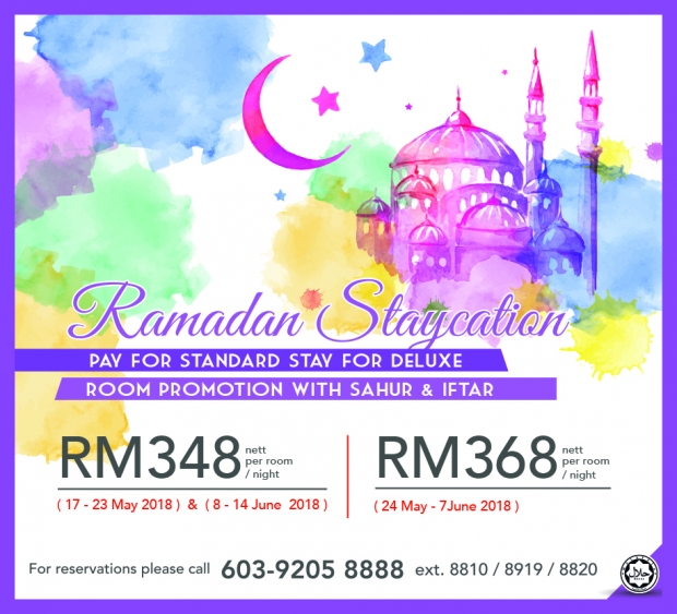 Ramadhan Staycation in Vivatel Kuala Lumpur from RM348