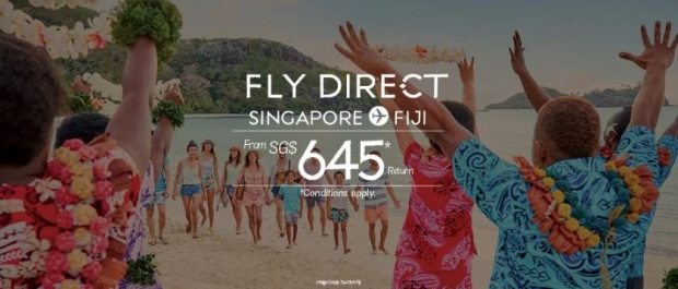 Save up to SGD512 When you Book your Flight to Paradise with Fiji Airways