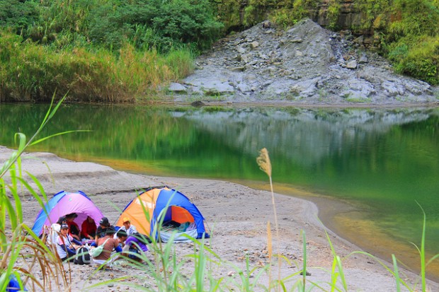 mt pinatubo camping