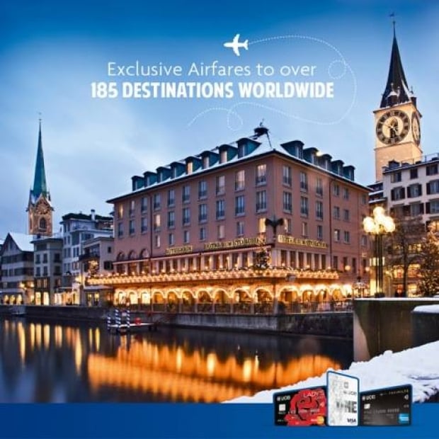 Fly to 185 Destinations with British Airways and UOB Cards from SGD722
