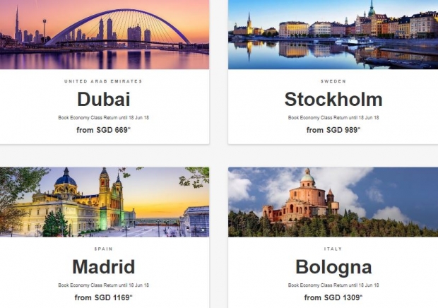 Discover the World with Flights on Emirates from SGD669 1