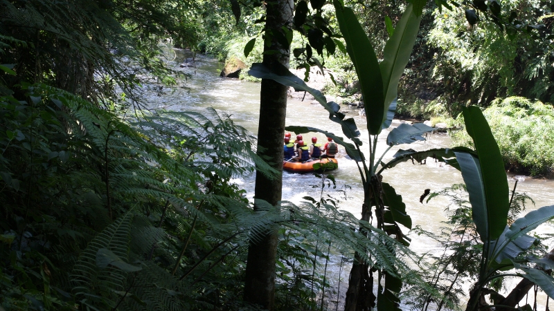 white water rafting bali