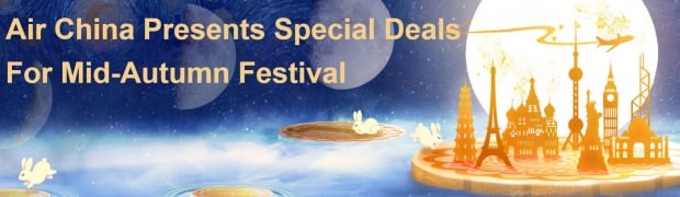 Mid-Autumn Festival Deals at Air China with Fares from SGD410