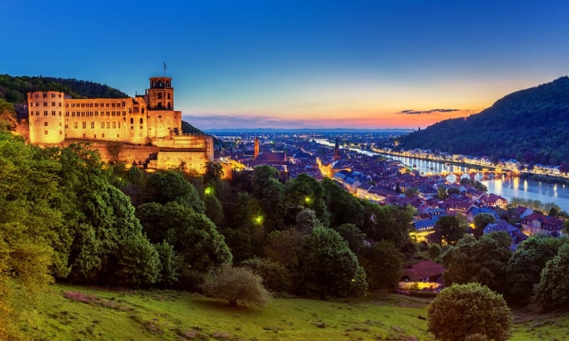 German castles: Heidelberg Castle