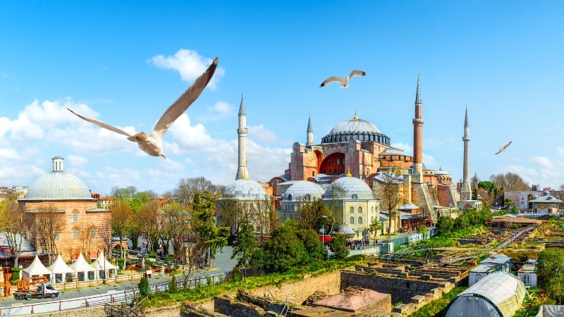 hagia sophia, istanbul, turkey