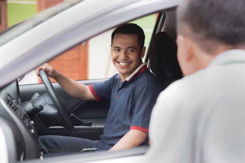 talking to drivers