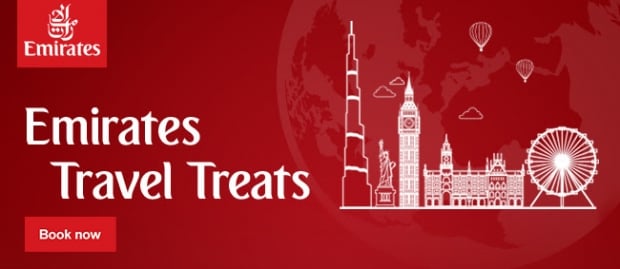 Up to 50% OFF Online Fares from SGD389 all-in return with Emirates