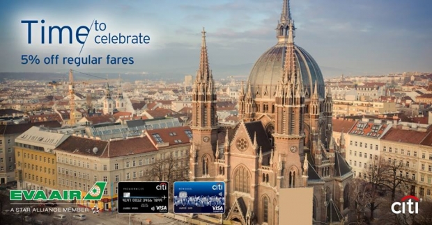 Credit Card Deals 5 Off Flights With Eva Air And Citibank To Your Favourite Destinations<script async src=