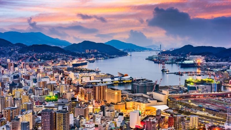 Nagasaki from Mount Inasa
