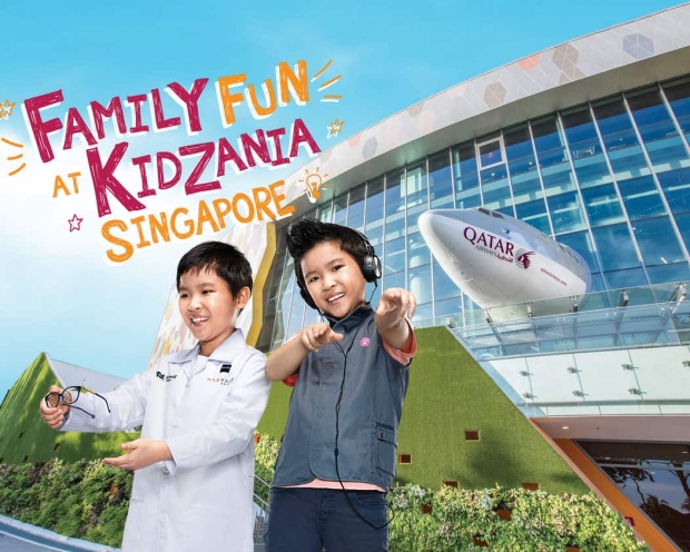 Up to 18% off* Regular-Priced Admission Tickets in KidZania Singapore with Maybank Card