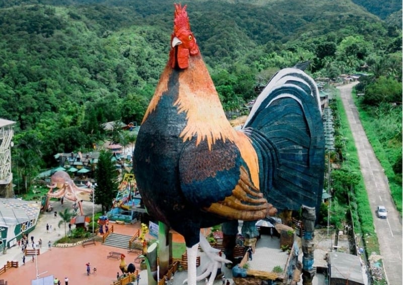 biggest chicken-shaped building in the world