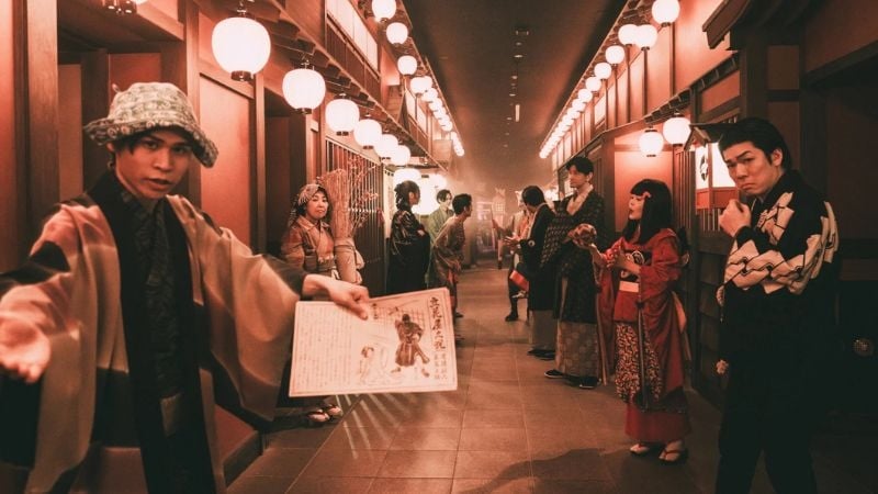 scene from an experience in Immersive Fort Tokyo